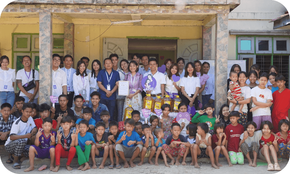 Chit May App Group's Generous Donation to New Generation Orphanage